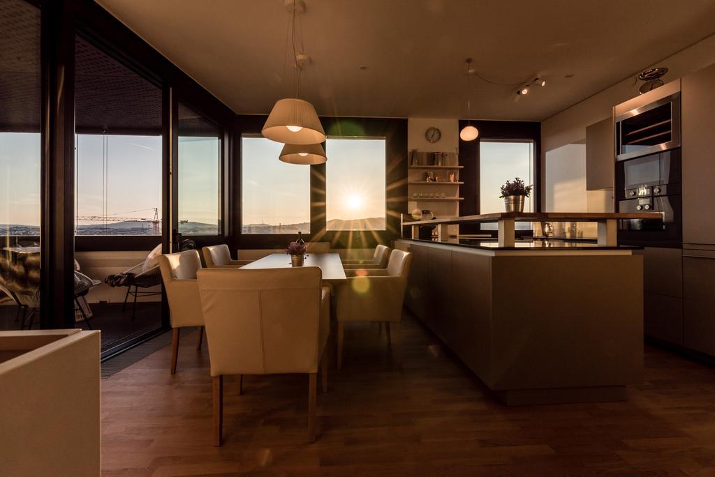 Skyflats Vienna - Rooftop Apartments Oda fotoğraf